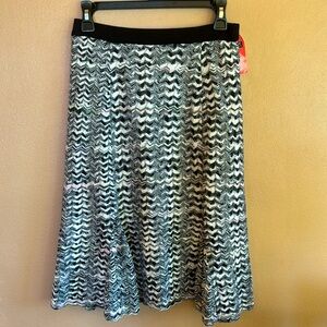 M by Missoni gored chevron skirt